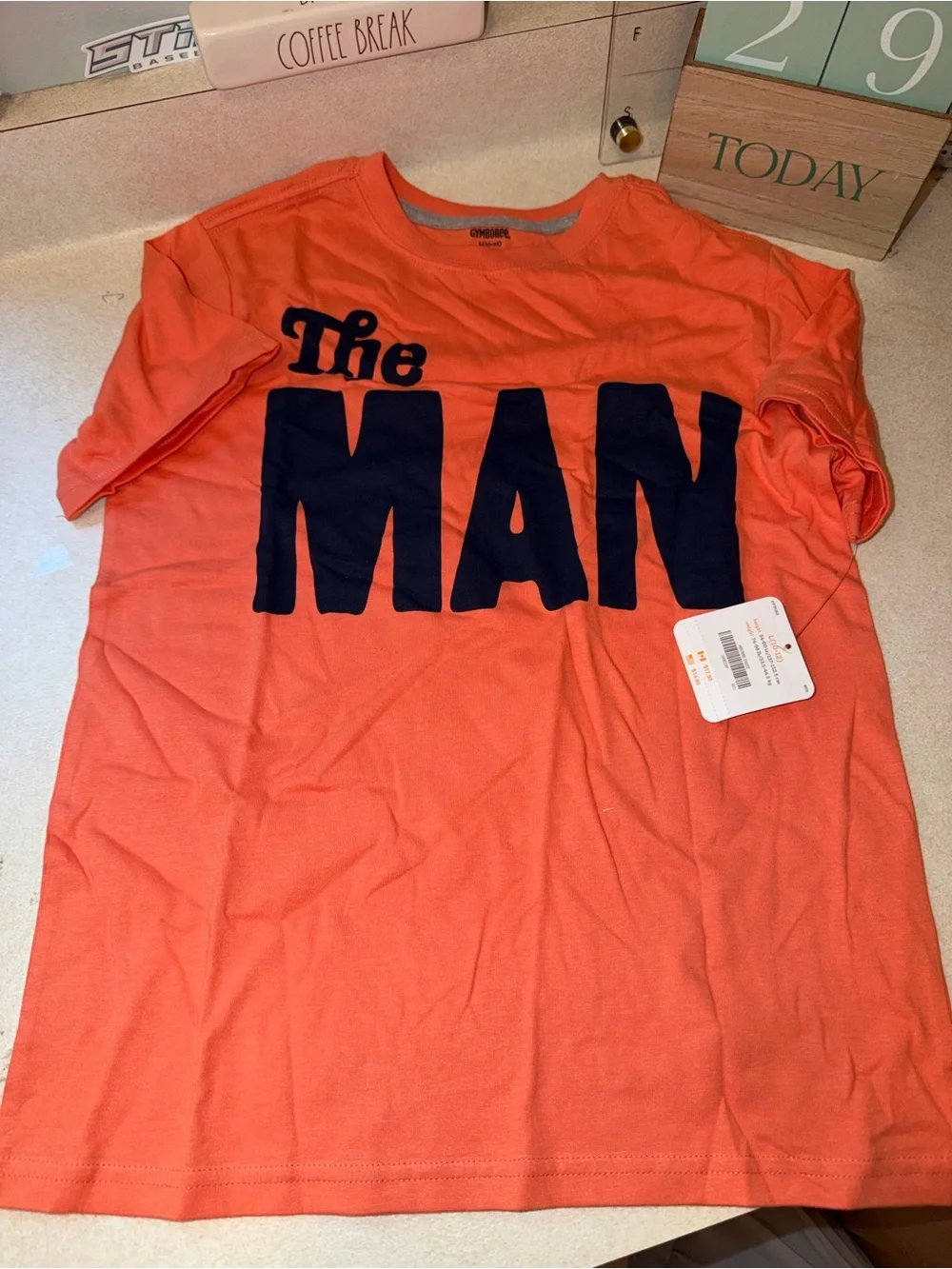 Gymboree size large (10-12) nwt the man top
